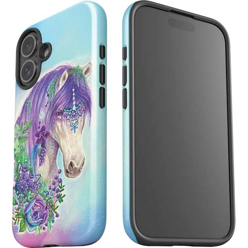 Fantasty Horse by Sheena Pike iPhone 16 Plus Impact Case